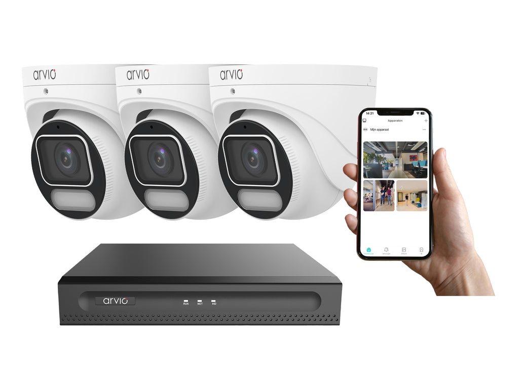 Draadloos 3-Turret-systeem PRO