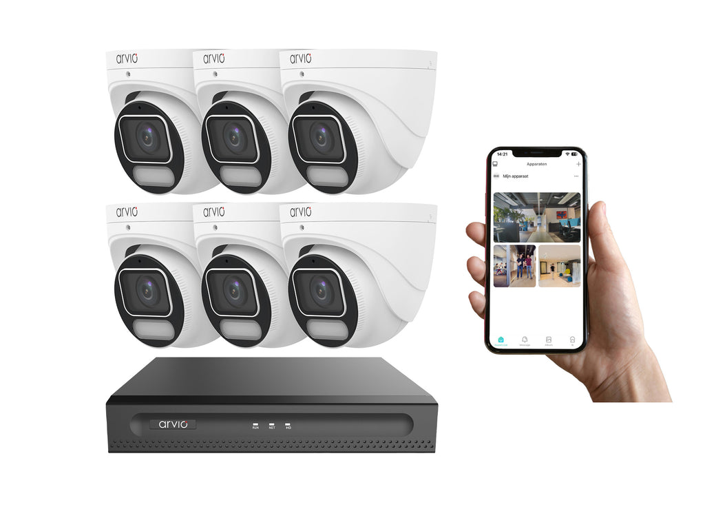 Draadloos 6-Turret-systeem PRO