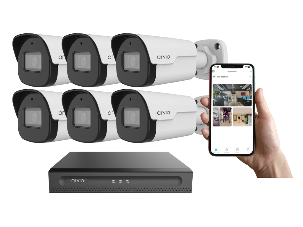 Bekabeld 6-Bullet-systeem Plus