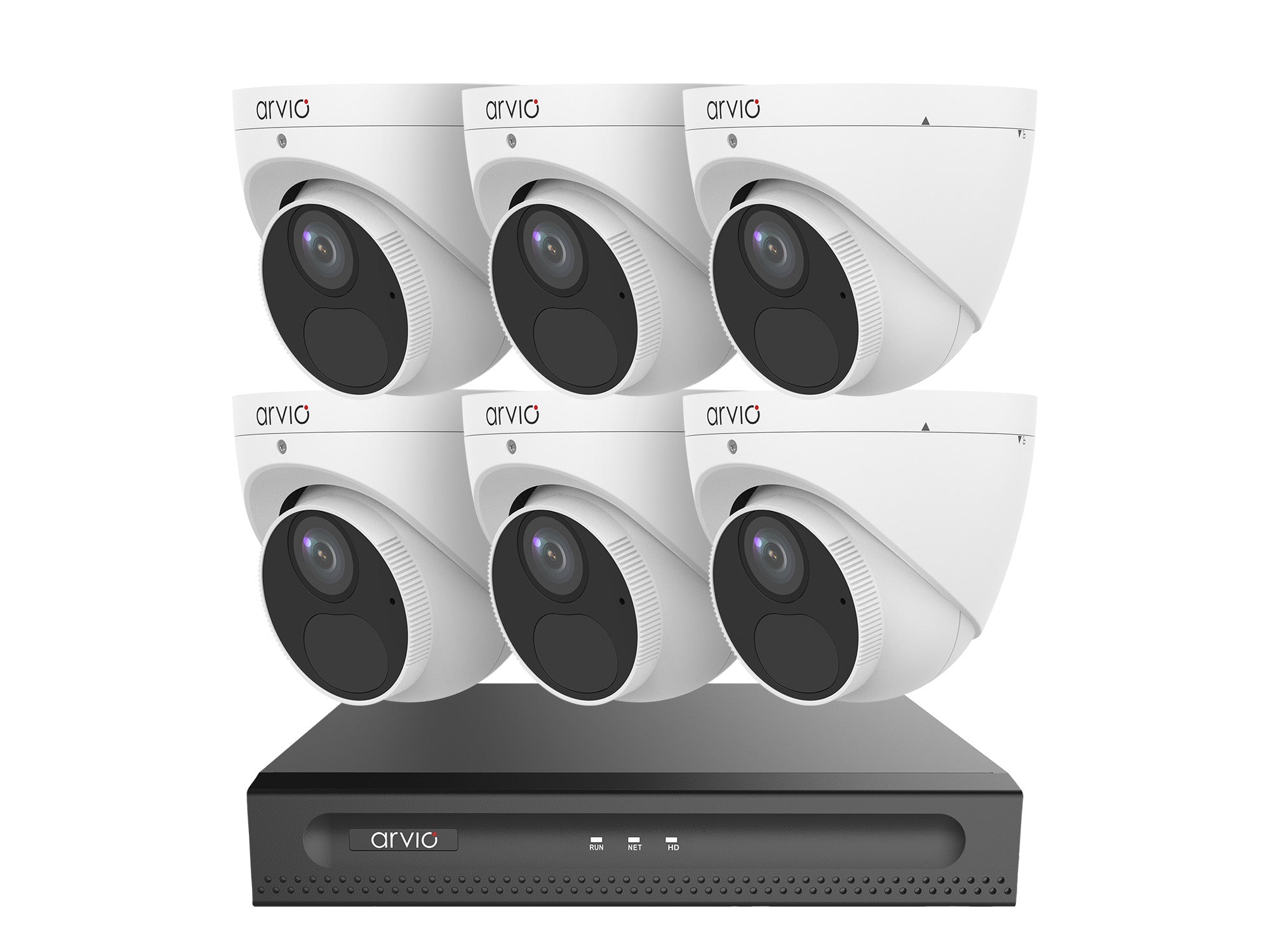 Bekabeld 6-Turret-systeem Plus