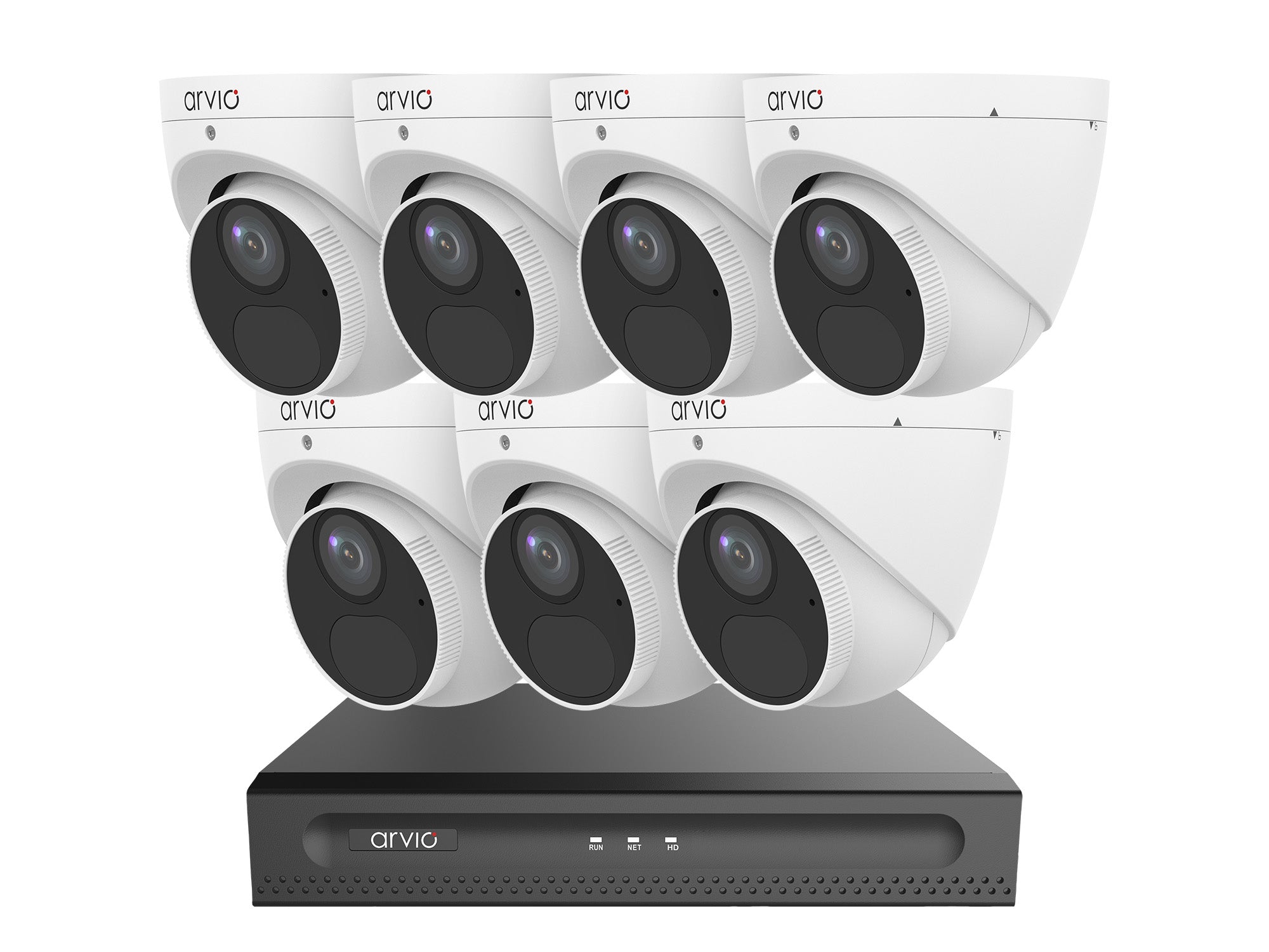 Bekabeld 7-Turret-systeem Plus